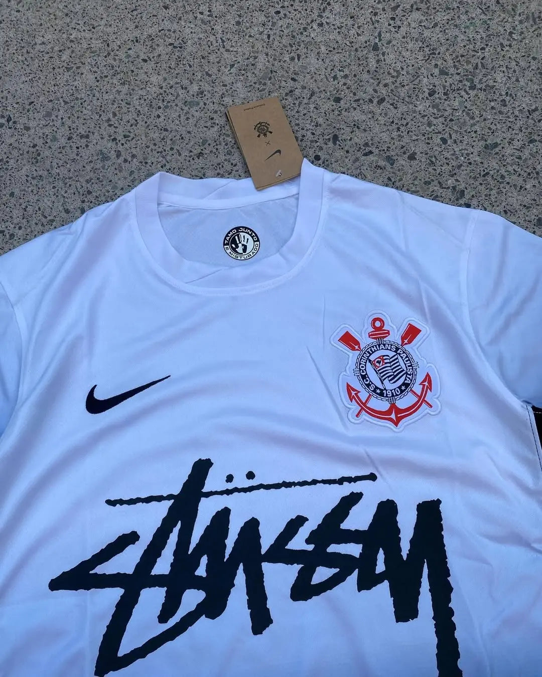 MAILLOT STUSSY X CORINTHIANS