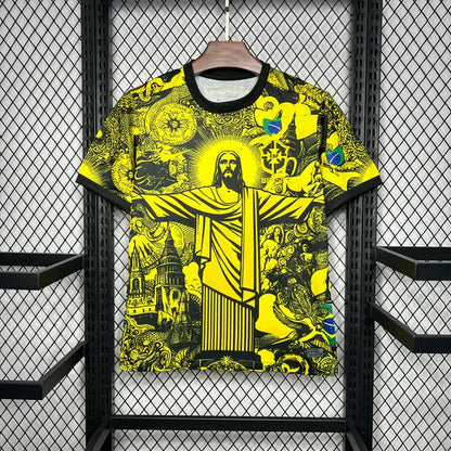 Maillot Brésil Concept 2024 Jaune
